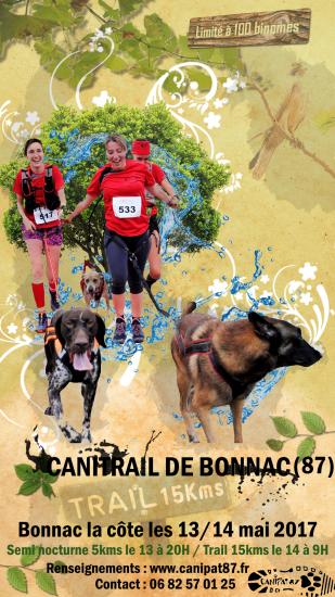 Affiche canitrail bonnac